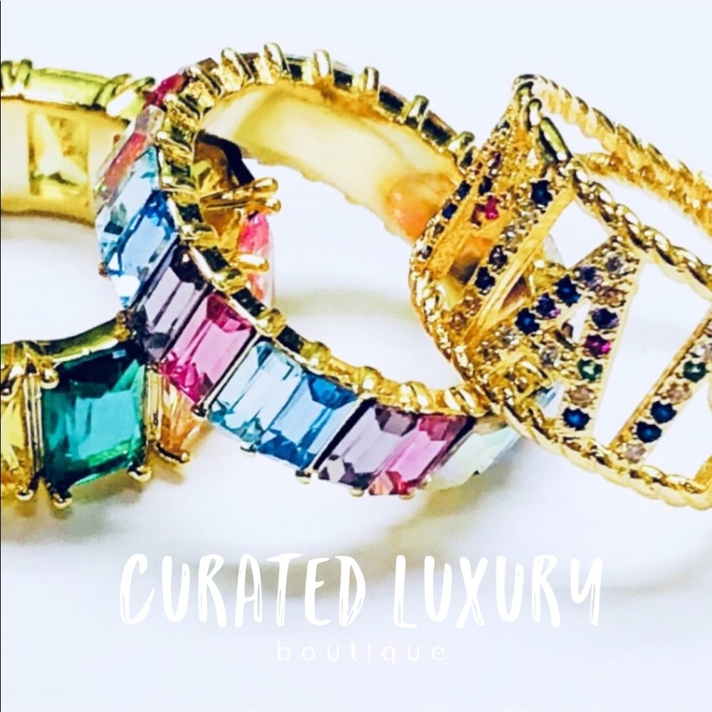 Colorful Baguette Ring - Picture 6 of 6